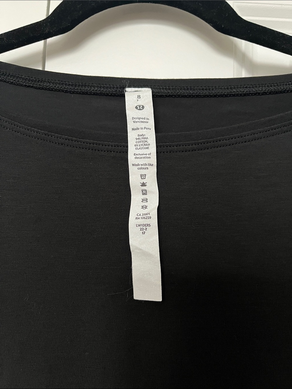 Lululemon Back in Action Long-Sleeve Athleisure Dress in Black - Picture 3 of 6
